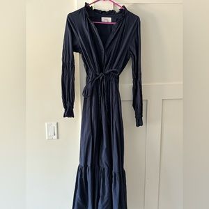 Xirena maxi navy dress